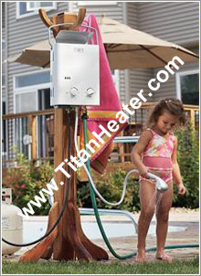 L5 Portable propane gas tankless water heater