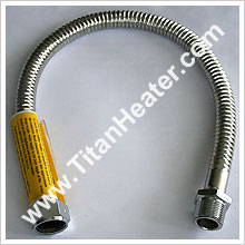 Flexible Water Connectors 3/4  FIP x MIP 18 